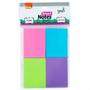 Imagem de Bloco De Notas Smart 38X51Mm 50 Folhas 4 Blocos Cores Neon