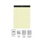 Imagem de Bloco de Notas Staples Wide Ruled - 8,5 x 11,75" - 100 Folhas (6 Blocos)