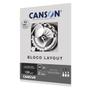 Imagem de Bloco de Papel Layout A3 Canson Linha Tecnica 50 Folhas