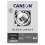 Imagem de Bloco de Papel Layout A3 Canson Linha Tecnica 50 Folhas
