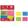 Imagem de Bloco de Recado Autoadesivo 38X50MM Maxi Note Neon 4 Cores com 100 Folhas