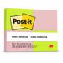 Imagem de Bloco de Recado POST-IT 653 Neon 38X50MM com 100 Folhas - Pacote com 4