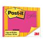 Imagem de Bloco de Recado POST-IT 76X102 Rosa 90FLS.