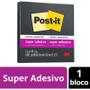 Imagem de Bloco de Recado Post-It com 90 Folhas 76 x 76 mm (Preto) - 3M