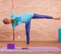 Imagem de Bloco Exercícios Yoga Pilates Meditação Alongamento Gym Fit