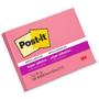 Imagem de Bloco Notas Adesivo Post-it 76x102mm Rosa Poppy 90Folhas 3m