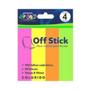 Imagem de Bloco Off Stick Adesivo Off Paper  76mm x 19mm