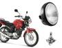 Imagem de Bloco Óptico Fazer 250 Factor 125 + Lâmpada Farol Maxx H4 Ano 2007 Até 2009