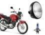 Imagem de Bloco Óptico Fazer 250 Factor 125 + Lâmpada Farol Scud Azul Ano 2007 Até 2009