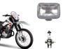Imagem de Bloco Óptico Xlr 125 Xr 200 Xr 250 + Lâmpada Farol Philips Ano 1989 Até 2008