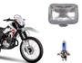 Imagem de Bloco Óptico Xlr 125 Xr 200 Xr 250 + Lâmpada Farol Scud Azul Ano 1989 Até 2008
