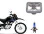 Imagem de Bloco Óptico Xlr 125 Xr 200 Xr 250 + Lâmpada Farol Scud Azul Ano 1989 Até 2008