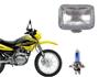 Imagem de Bloco Óptico Xlr 125 Xr 200 Xr 250 + Lâmpada Farol Scud Azul Ano 1989 Até 2008