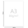 Imagem de Bloco Papel Criativo A3 Canson 80g 8 Cores 32 folhas
