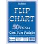Imagem de Bloco para Flip Chart 75g 62x86cm com Serrilha e Furo Pacote com 50 Folhas Ref. 1553 Tamoio