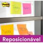 Imagem de Bloco Post-it Bloquinho Adesivo 76x76 Roxo 45 Folhas 3m