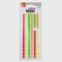 Imagem de Bloco Smart Notes Marca Texto Neon 160 Folhas Brw