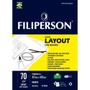 Imagem de Bloco Técnico com Margem LAY-OUT A3 63G 50 Folhas Branco Pacote com 05