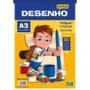 Imagem de Bloco tecnico sem margem desenho a3 140 g 20 fls creme jandaia