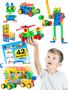 Imagem de Blocos de construção Brickyard Building Blocks STEM Toys 163 peças