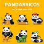 Imagem de Blocos de Construção Educacionais DIY - Panda Chinês - Mini Animais - Presente para Crianças