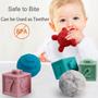 Imagem de Blocos de Empilhar BOBXIN - 15 Peças - Brinquedo Sensorial para Bebês (6 Meses+)