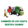 Imagem de Blocos De Montar Caminhão Do Lixo Coleta Seletiva Xalingo 01354