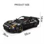 Imagem de Blocos de Montar Carros Fantasticos F12 Super Black 3097 Pecas - Jie Star 91102