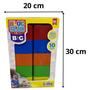 Imagem de Blocos De Montar Gigante Brinquedo Infantil Didatico Pedagogico Bebê Coloridos - Luctoys