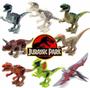 Imagem de Blocos De Montar Jurássico T-Rex Velociraptor Dinossauros