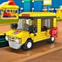 Imagem de Blocos de Montar Ônibus Escolar 102 Peças Lego Colecionável