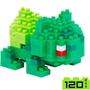 Imagem de Blocos de Montar Pokémon Bulbasaur Nanoblock 120 Peças Mattel