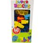 Imagem de Blocos de Montar Super BLOCKS 60 Peças Simo TOYS