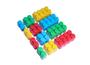 Imagem de Blocos gigantes de montar em 7 cores - kit 50 blocos