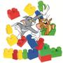Imagem de Blocos Infantil De Montar Tom E Jerry 54 Peças Supertoys 481