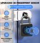 Imagem de Bloqueio de armário de ginástica com impressão digital eLinkSmart Keyless Biometric