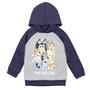 Imagem de Bluey Mom Bingo Toddler Boys Fleece Hoodie Grey/Navy 2T