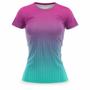 Imagem de Blusa Academia Feminina Fitness Camiseta Treino Camisa Caminhada Proteção Uv50