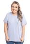 Imagem de Blusa baby look lisa plus size - tshirt