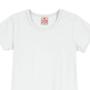 Imagem de Blusa Básica Infantil Menina Em Cotton Brandili Branco