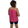 Imagem de Blusa Bata Alça Com Regulagem Viscose Estampada Gg Plus Size