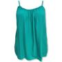 Imagem de Blusa Bata Alça Com Regulagem Viscose Estampada Gg Plus Size