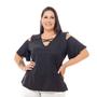 Imagem de Blusa Bata Feminina Ombro Vazado Plus Size Nova Coleção 206