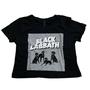Imagem de Blusa Black Sabbath Cachorros Pet Blusinha Cropped Camiseta Feminina Sfm851