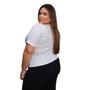 Imagem de Blusa Blusinha Básica Canelada Premium confortável Moda Feminina Plus Size