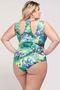 Imagem de Blusa Body Elegance Feminina Estampado Com Detalhe Corrente no Decote Tam. 46 