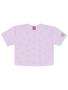 Imagem de Blusa Boxy Infantil Menina Com Strass Lilás Cinti