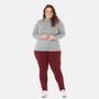 Imagem de Blusa Cacharrel Gola Alta Clara Feminina Plus Size 1130