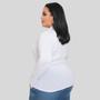 Imagem de Blusa Cacharrel Plus Size Confortável Moda Feminina