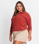 Imagem de Blusa Camisa Feminina Plus Size